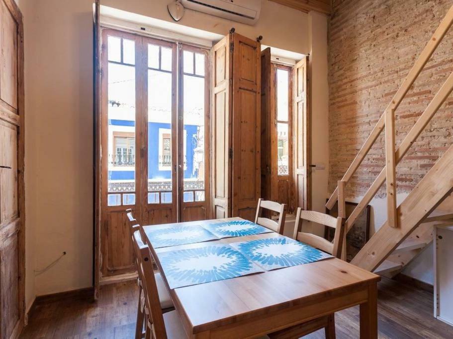 Apartamento en casa historica en la playa Valencia Exterior foto